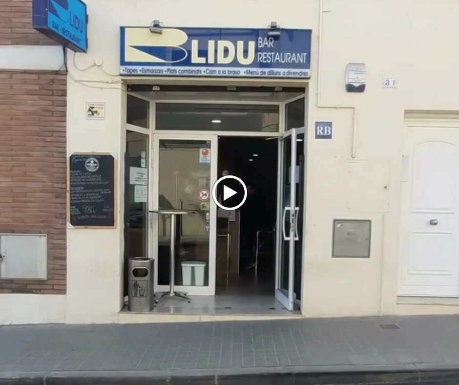Can Blidu ristorante a Sant Andreu de Llavaneres