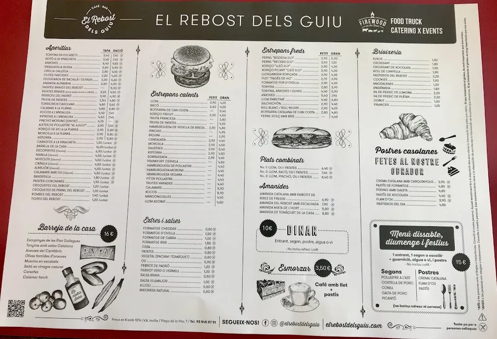 Menu_El Rebost dels Guiu Café - Bar _Sant Antoni de Vilamajor_image_2