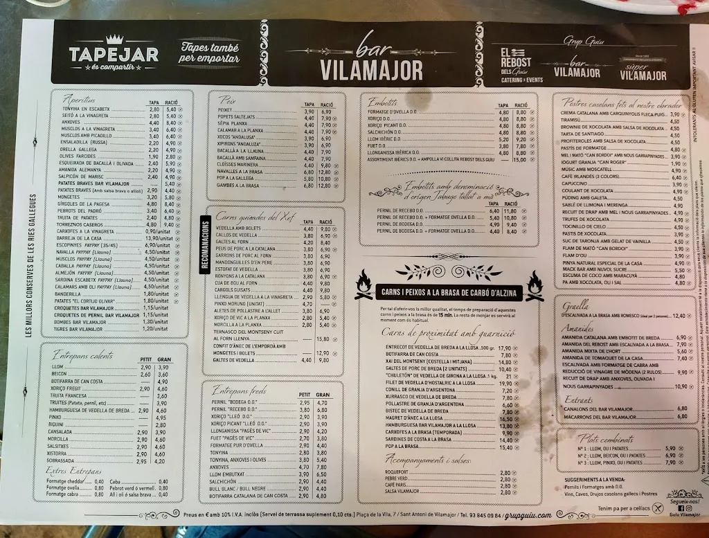 Menu_El Rebost dels Guiu Café - Bar _Sant Antoni de Vilamajor_image_3