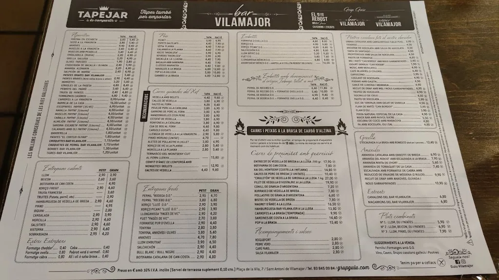 Menu_El Rebost dels Guiu Café - Bar _Sant Antoni de Vilamajor_image_4