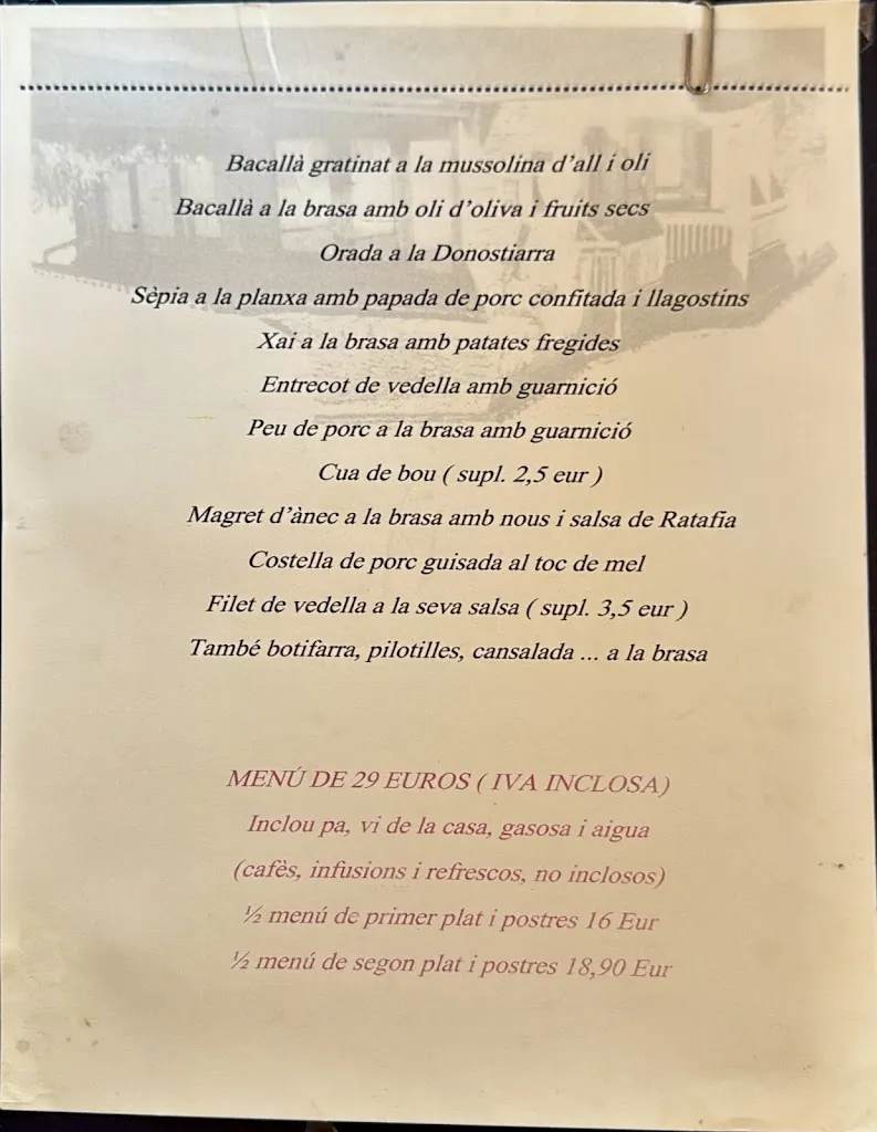 Menu_Restaurant la Mercè_Sant Boi de Lluçanès_image_1