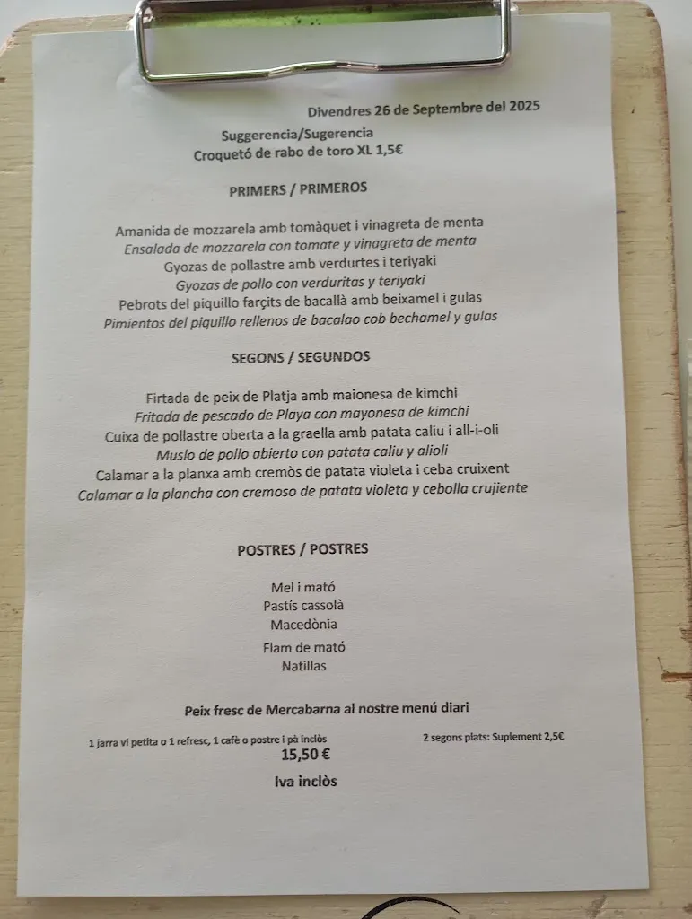 Menu_Restaurant Oddo_Rubí_image_1