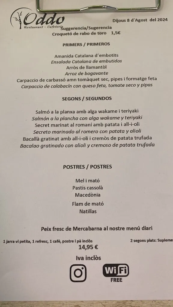 Menu_Restaurant Oddo_Rubí_image_3
