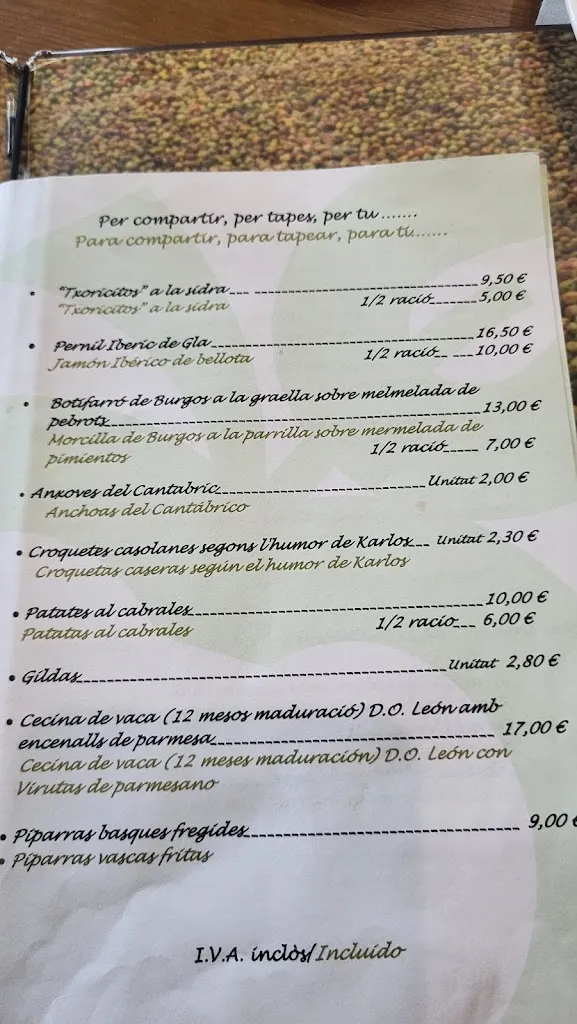 Menu_El Racó de la Sidra_Rubí_image_1