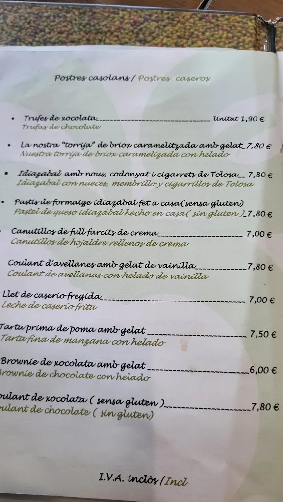 Menu_El Racó de la Sidra_Rubí_image_3