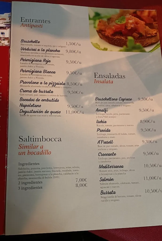 Menu_La Tarantella Napoletana _Rubí_image_1