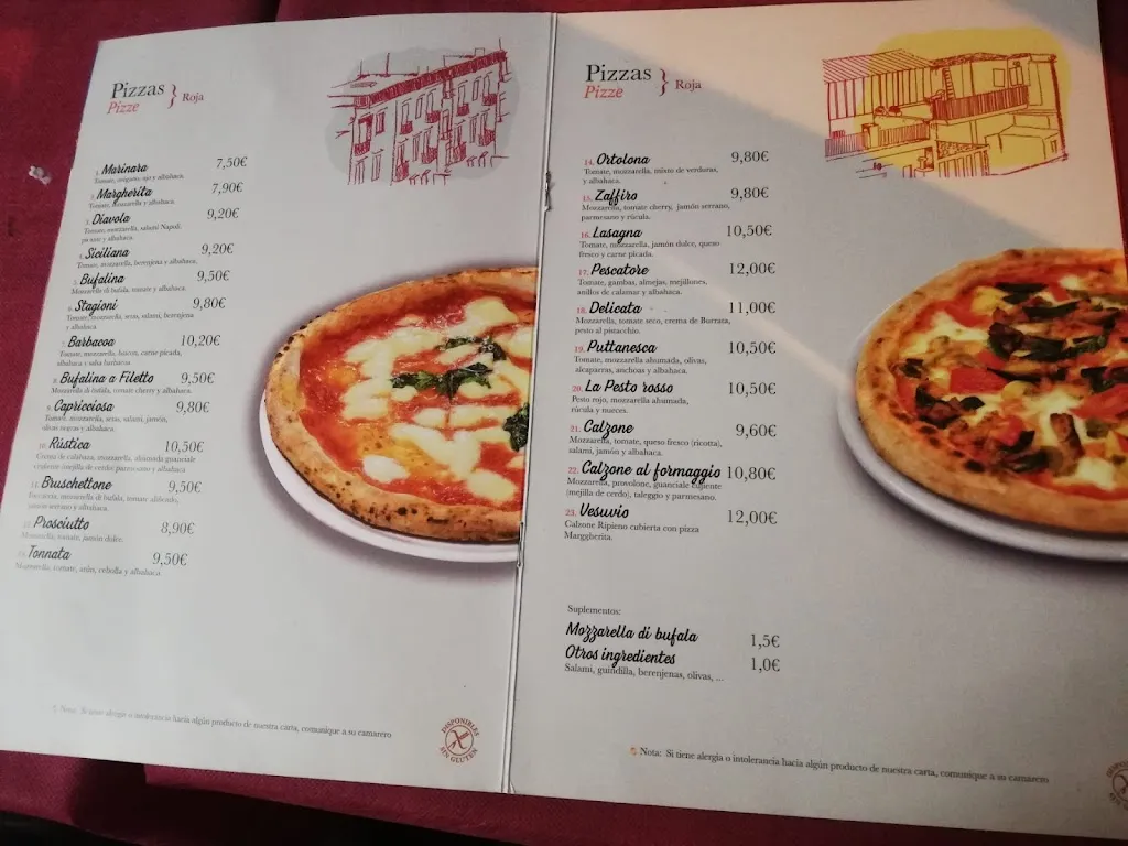 Menu_La Tarantella Napoletana _Rubí_image_2