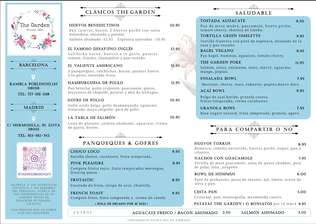 Menu_The Garden Brunch Café_Rubí_image_1