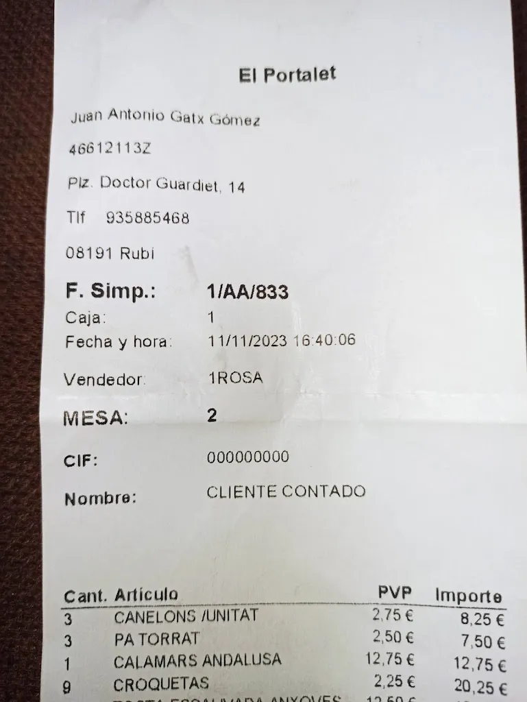 CRISTIAN L. M._Restaurant El Portalet_Rubí_review