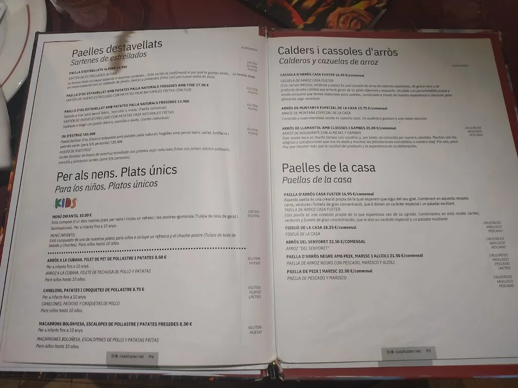Menu_Casa Fuster Restaurant_Sabadell_image_2