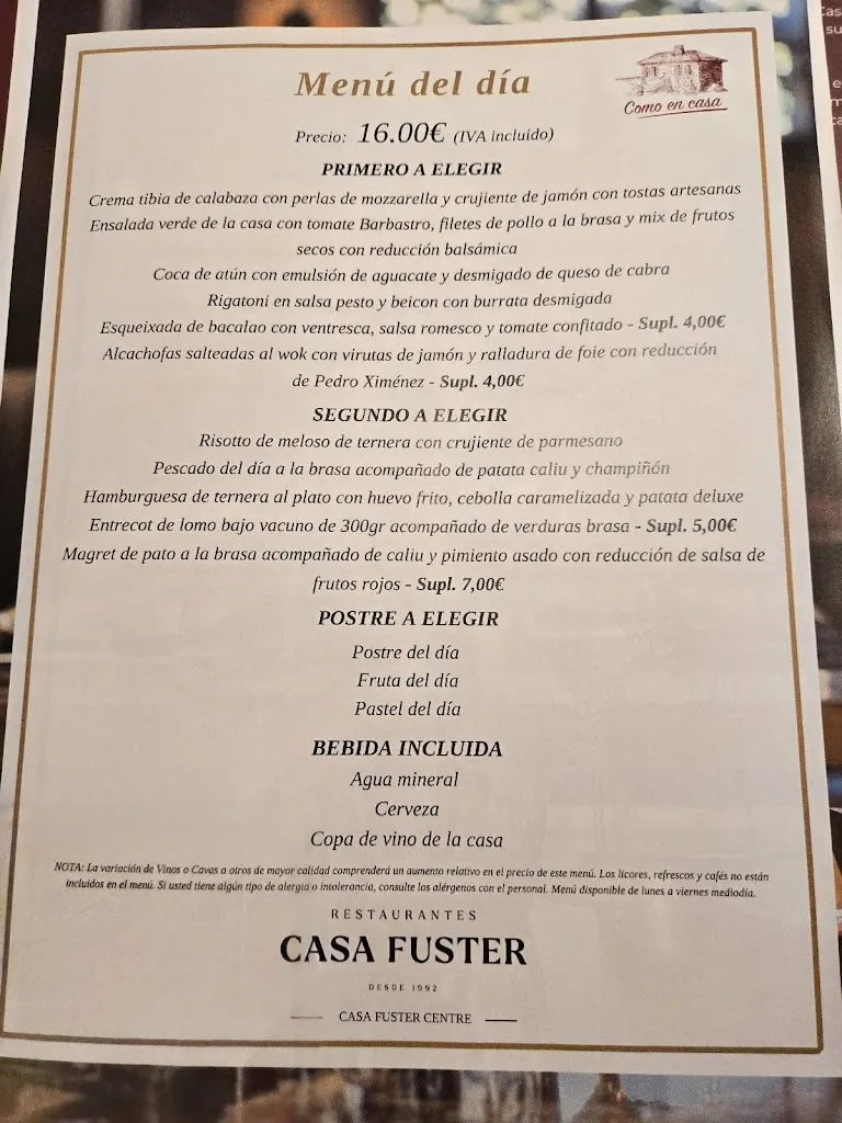 Menu_Casa Fuster Centre_Sabadell_image_2