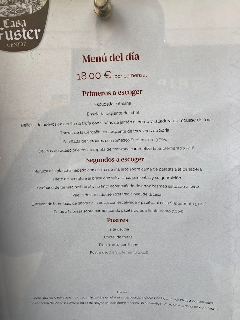 Menu_Casa Fuster Centre_Sabadell_image_4