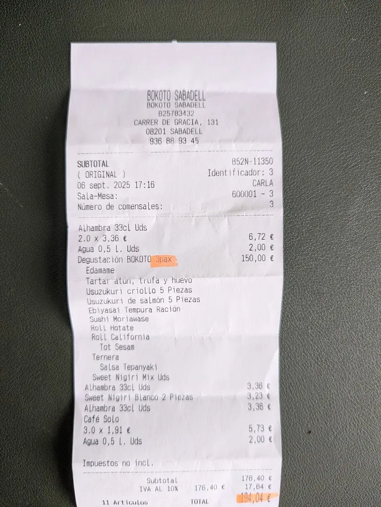 Proka StoZnixi_Bokoto Sabadell_Sabadell_review