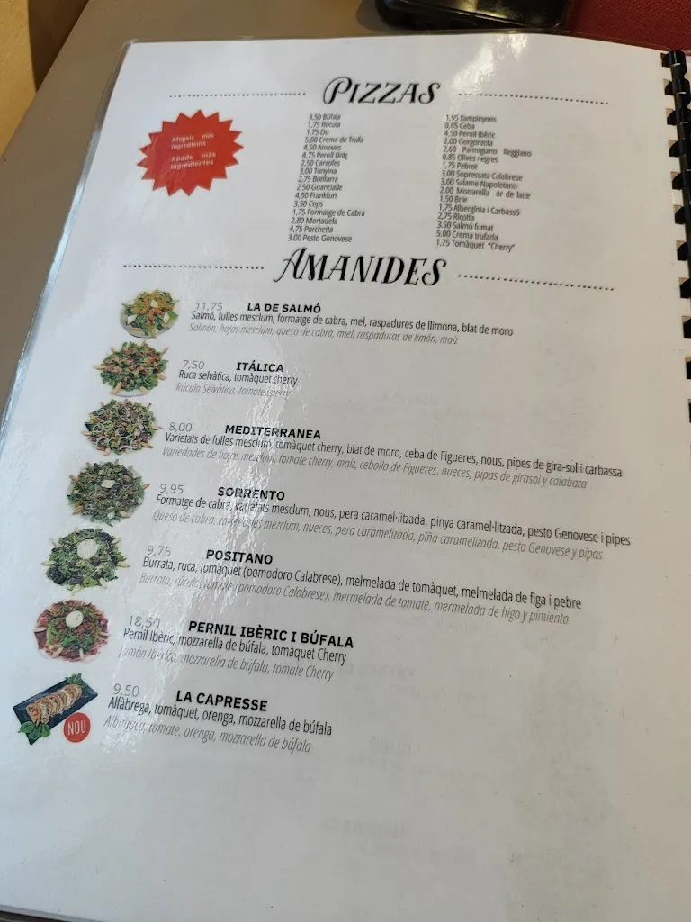 Menu_Maximmus Pizzeria Napoletana_Sabadell_image_2