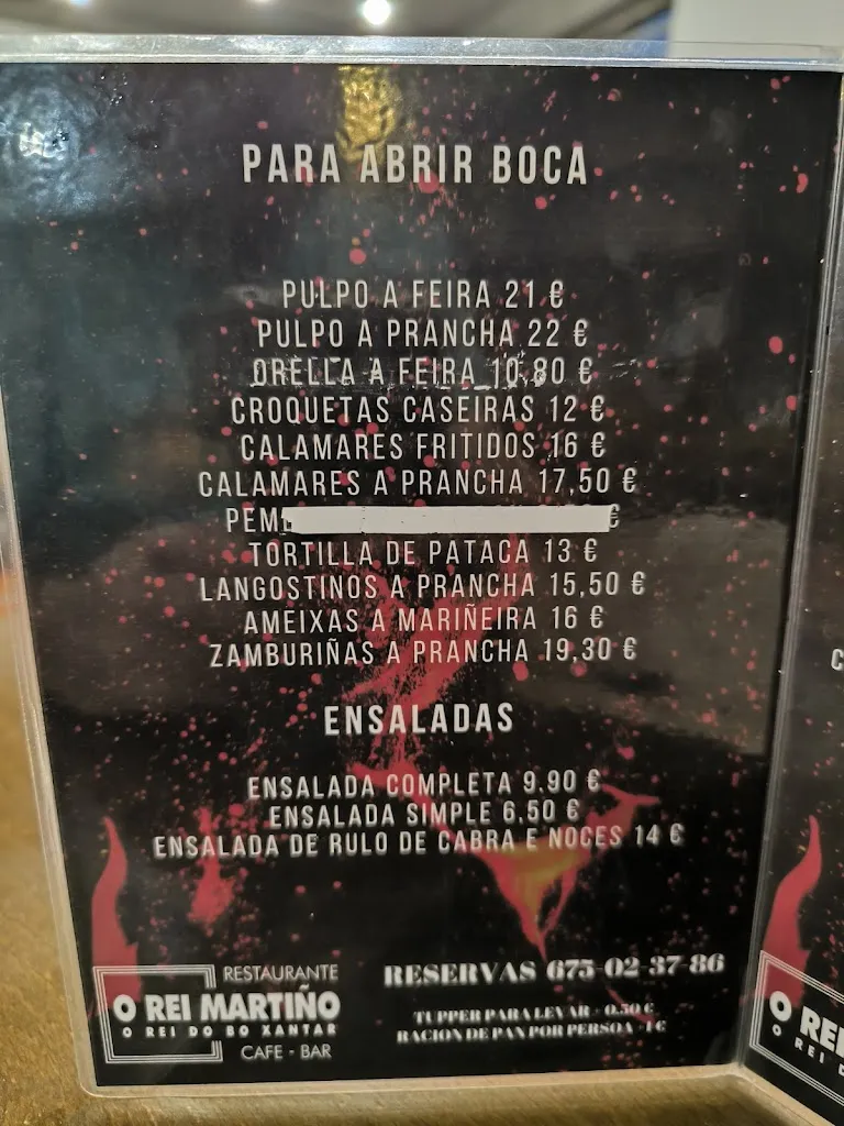 Menu_Parrillada O Rei Martiño_Noia_immagine_3