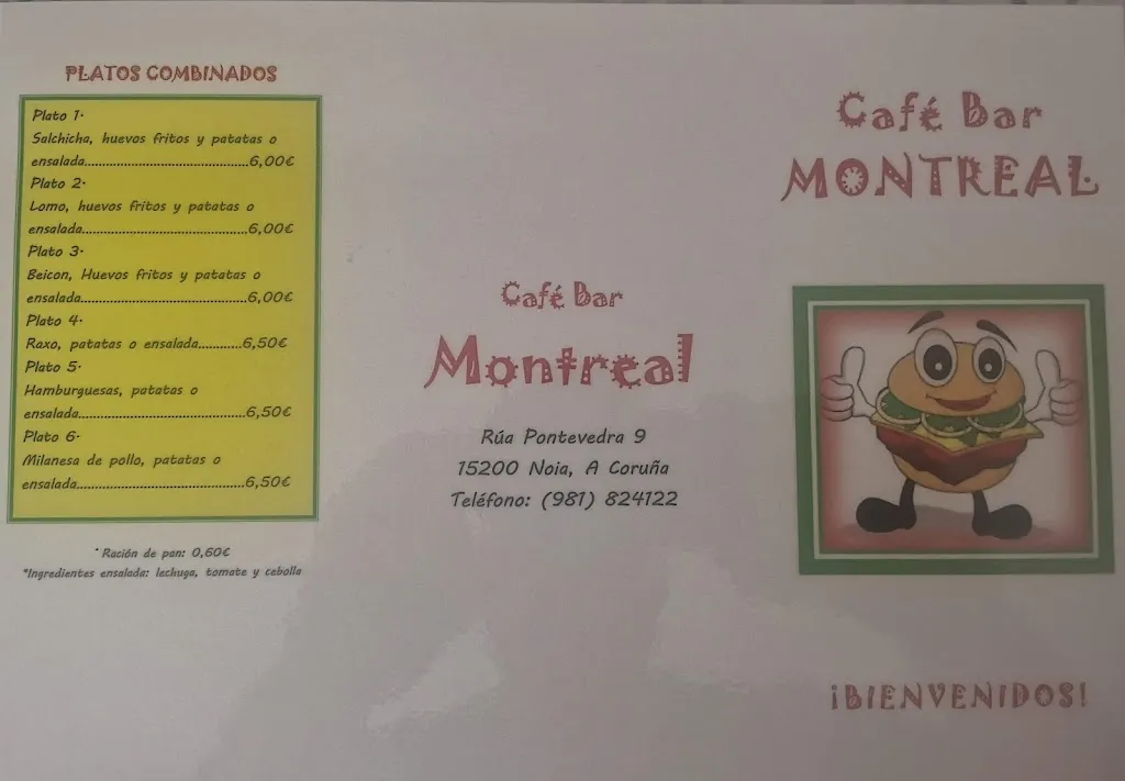 Menu_Café bar Montreal hamburguesería bocateria_Noia_immagine_4