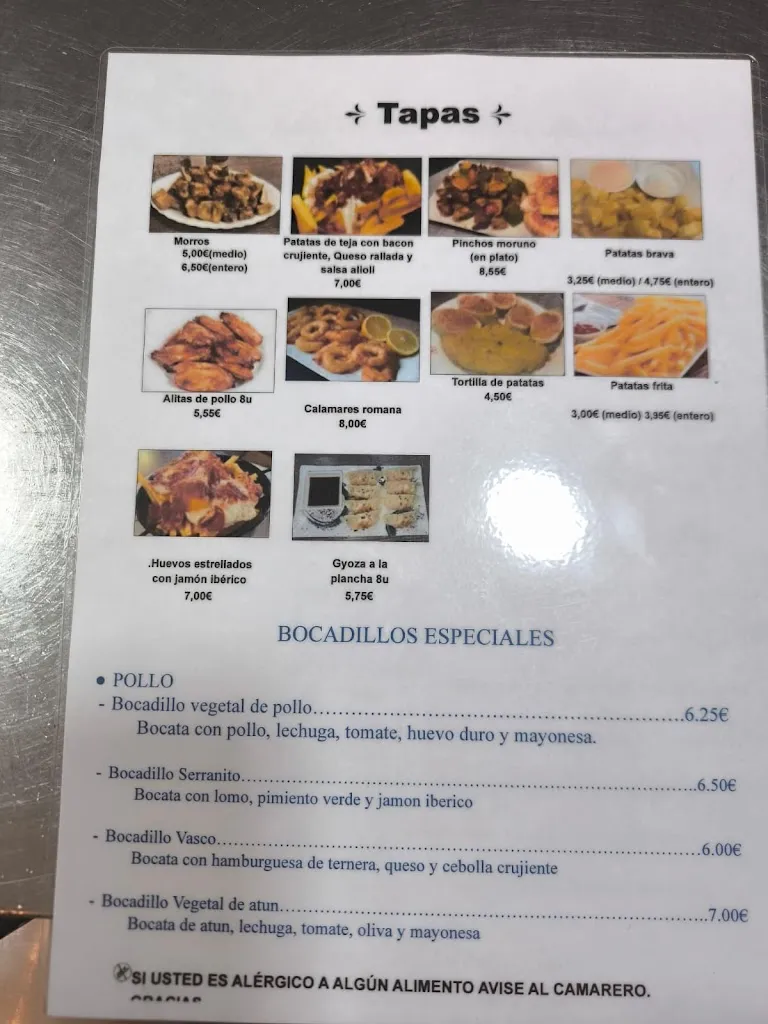Menu_Restaurant El Rincón de la Tortilla 2_Sant Climent de Llobregat_image_1
