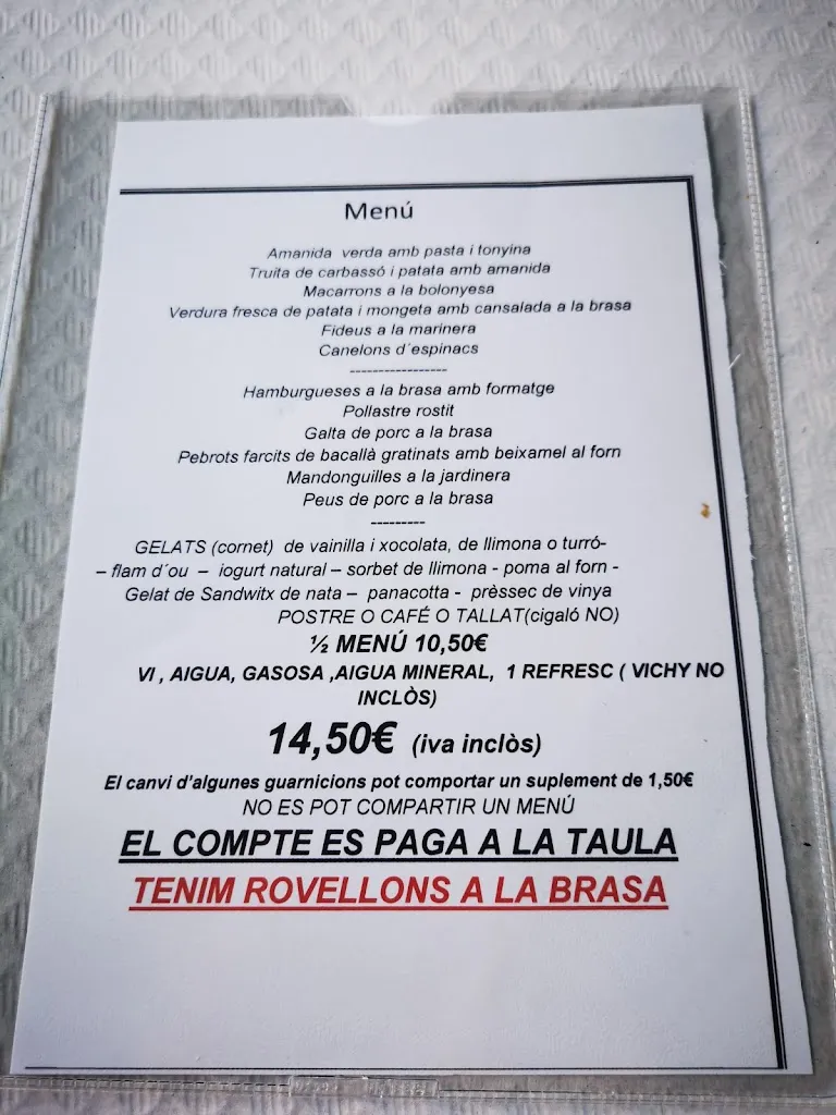 Menu_Restaurant La Vinya_Sant Cebrià de Vallalta_image_4