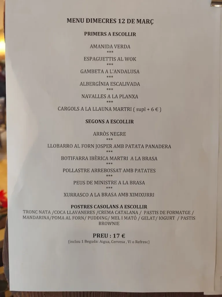 Menu_Bar-Restaurant Can Martri_Sant Cebrià de Vallalta_image_1