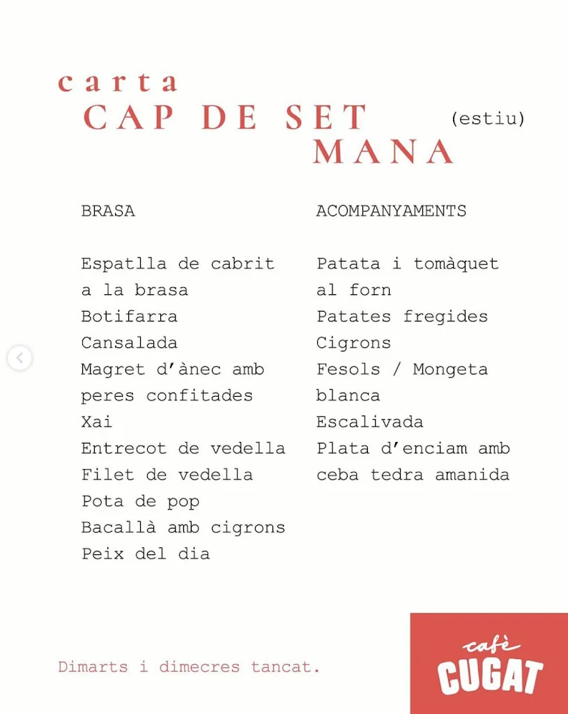 Menu_Cafe Cugat Centric_Sant Cugat Sesgarrigues_image_1