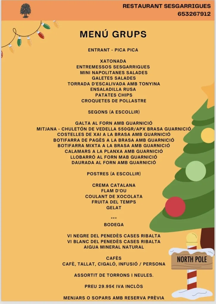 Menu_Restaurant Sesgarrigues_Sant Cugat Sesgarrigues_image_2