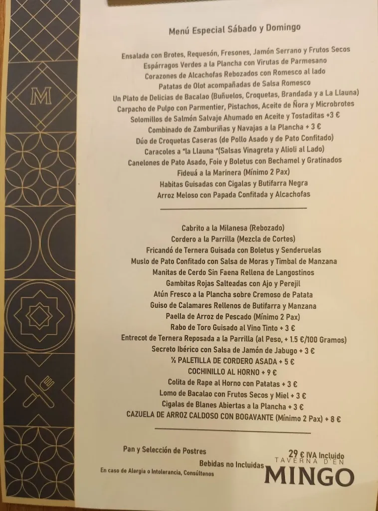 Menu_Taverna d’en Mingo_Sant Celoni_image_1