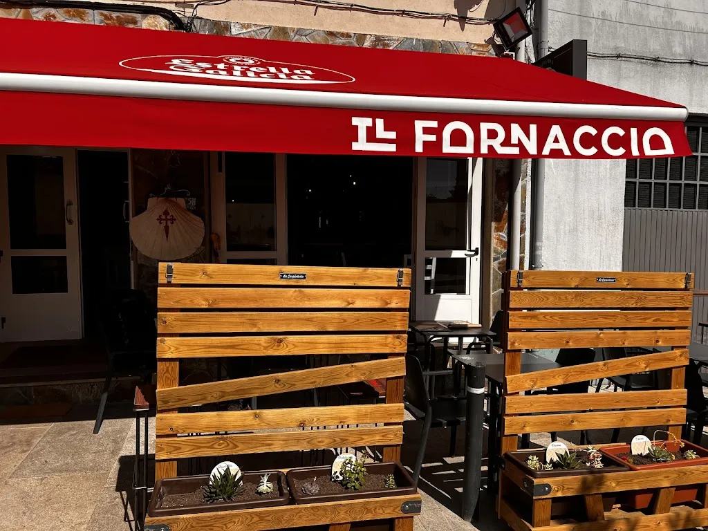 Il Fornaccio restaurant in Arzúa