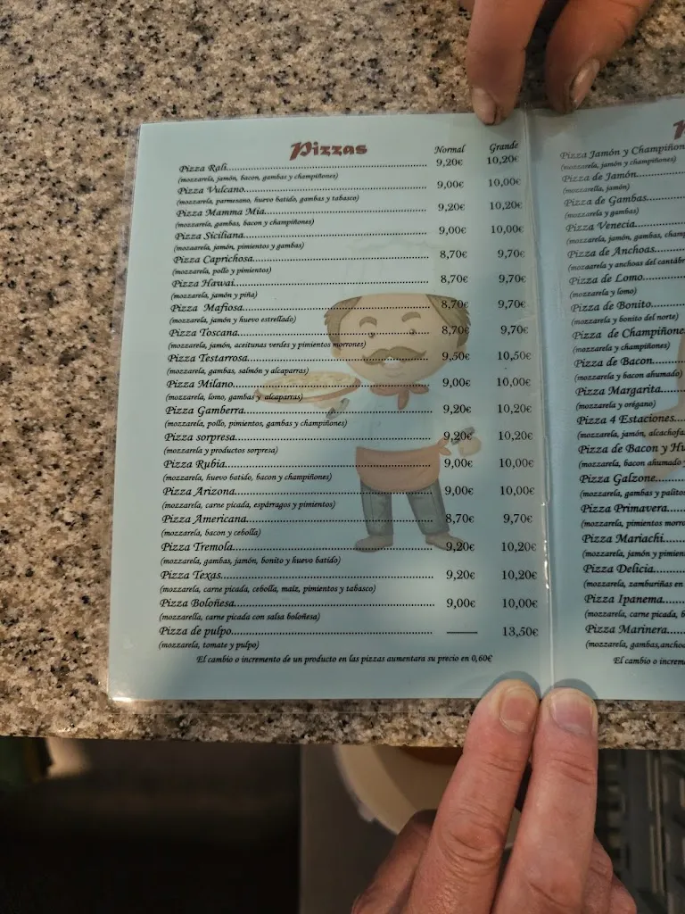 Menu_RESTAURANTE PIZZERÍA VENECIA_Noia_immagine_3