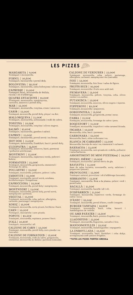 Menu_Restaurant Pizzeria Angolo_Sant Celoni_immagine_1