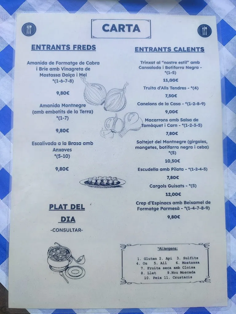 Menu_Restaurant Montnegre_Sant Celoni_image_2