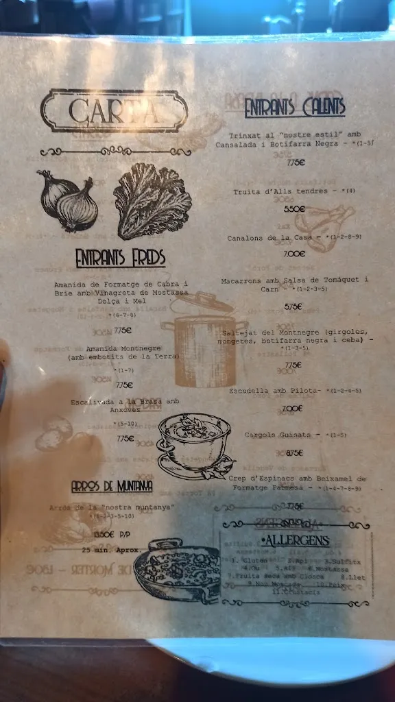 Menu_Restaurant Montnegre_Sant Celoni_image_4