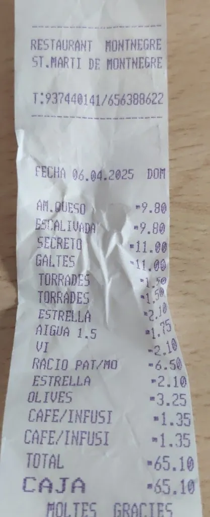 Paladar&Cata 5 sentidos_Restaurant Montnegre_Sant Celoni_review