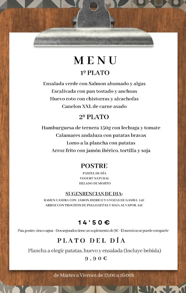 Menu_El Sot De La Granota_Sant Celoni_image_1