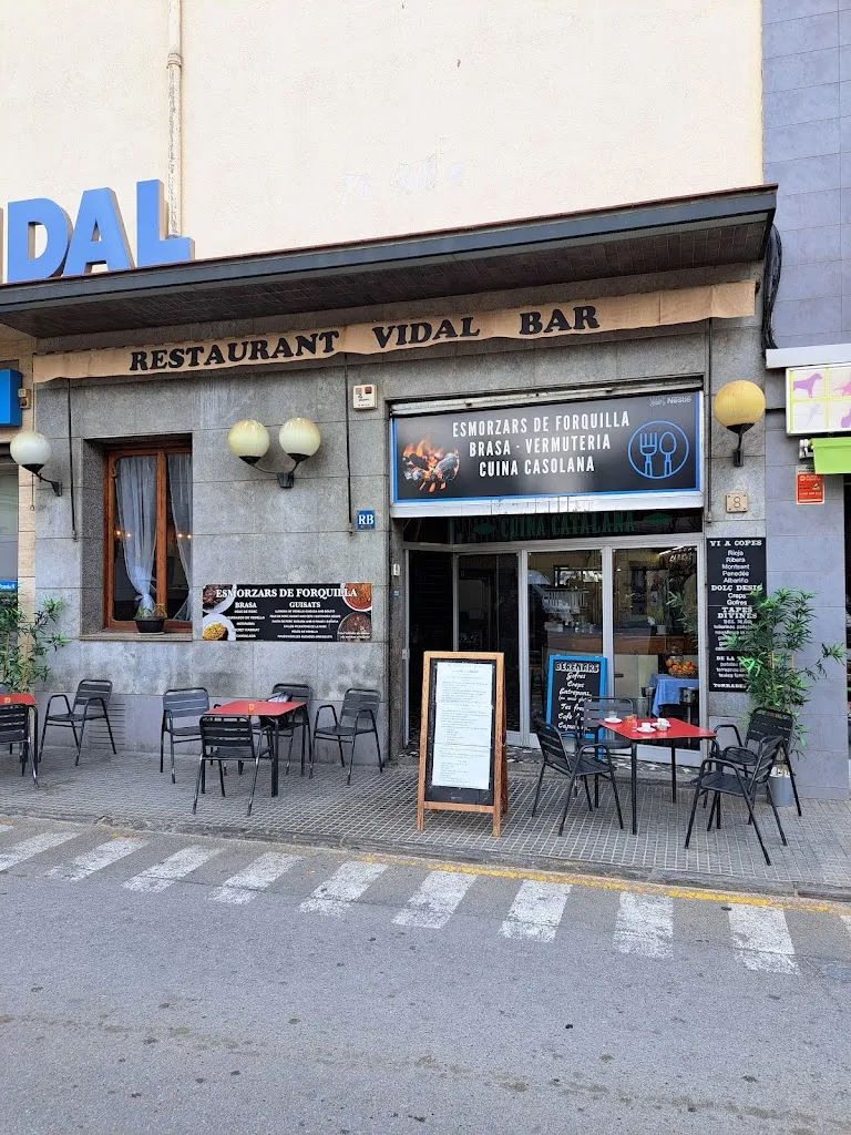 NOU CAN VIDAL restaurant in Sant Feliu de Codines