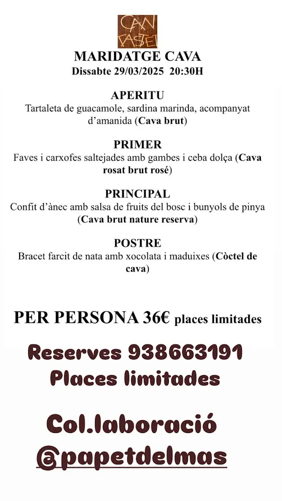 Menu_Can Tastet_Sant Feliu de Codines_image_1