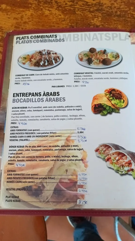 Menu_Restaurant libanès Aldiwan_Sant Esteve Sesrovires_image_2