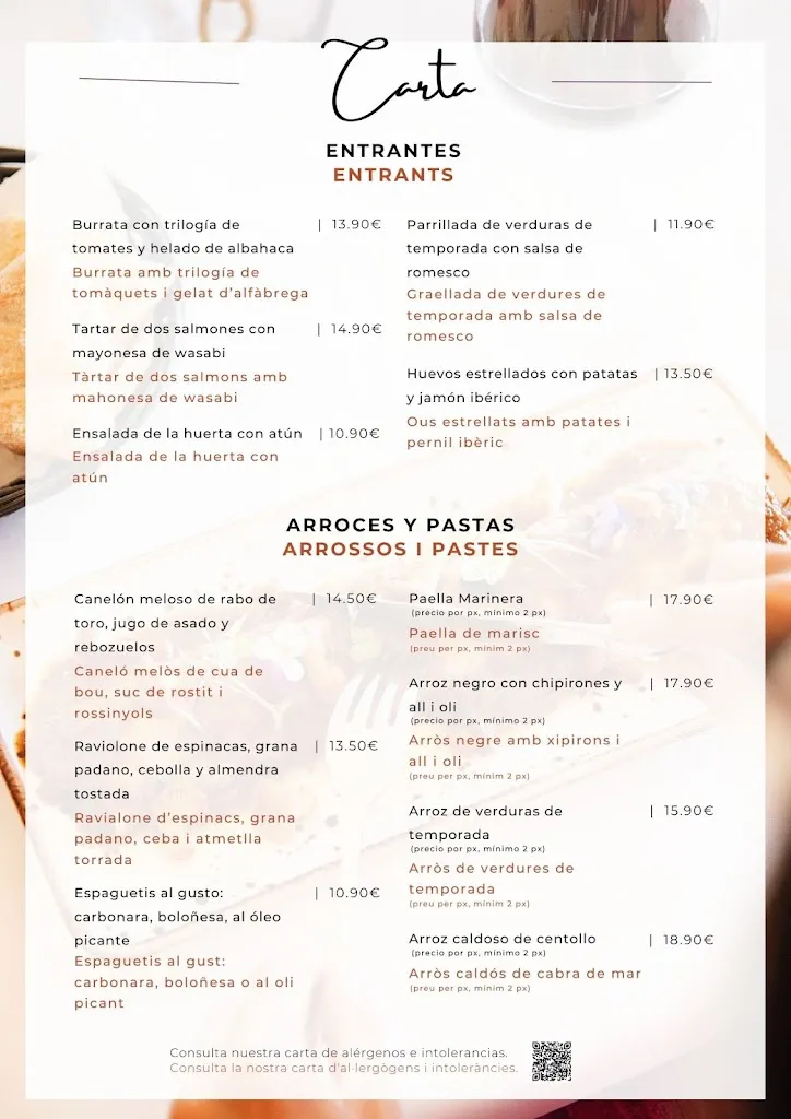 Menu_OAK Restaurant_Sant Esteve Sesrovires_immagine_3