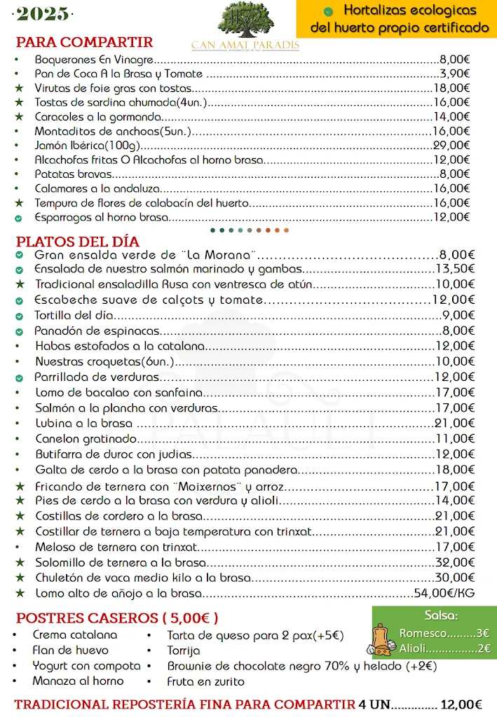 Menu_Ca n'Amat by PARADÍS_Sant Esteve Sesrovires_image_1
