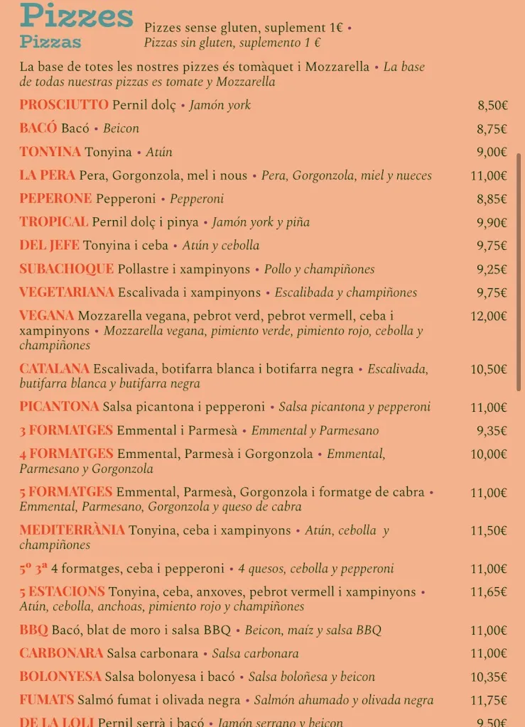 Menu_PIZZERIA LA FONT_Sant Adrià de Besòs_image_1