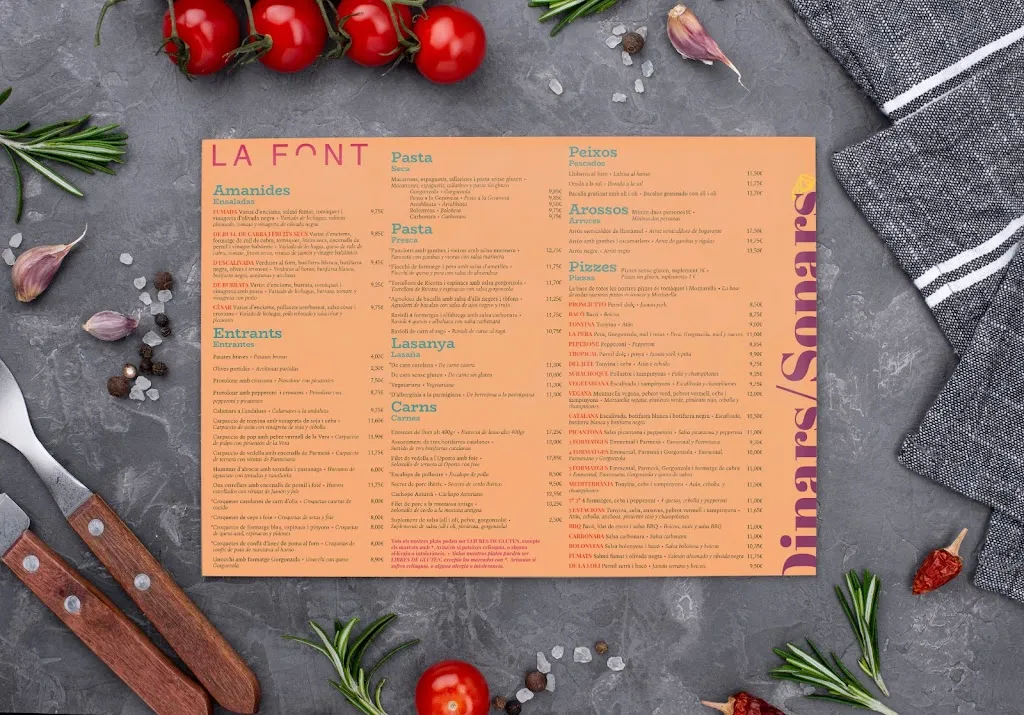 Menu_PIZZERIA LA FONT_Sant Adrià de Besòs_image_3