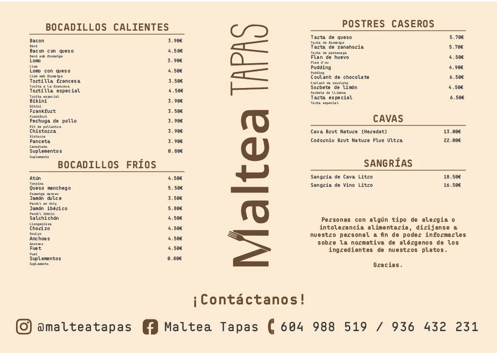 Menu_Maltea Tapas_Sant Adrià de Besòs_image_3