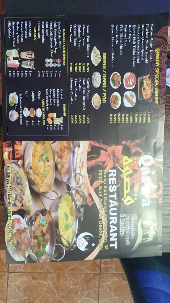 Menu_Qaswa Restaurant_Sant Adrià de Besòs_immagine_2