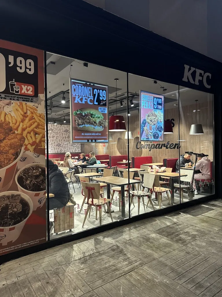 KFC restaurant in Sant Adrià de Besòs