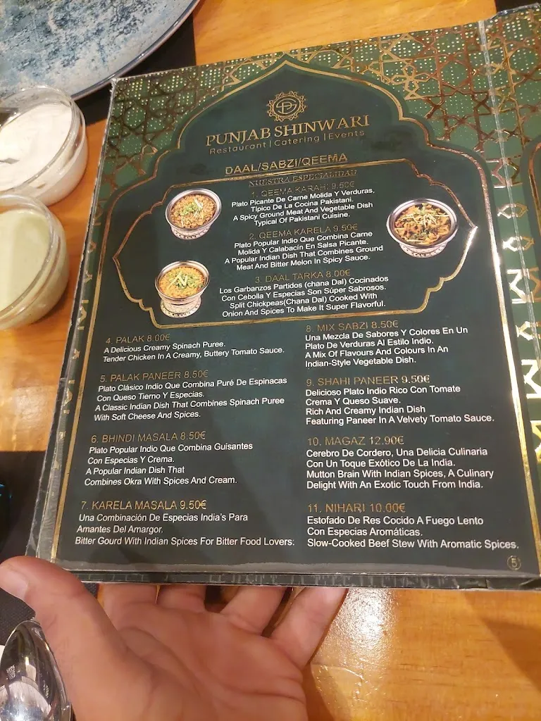 Menu_Punjab Shinwari_Sant Adrià de Besòs_image_3