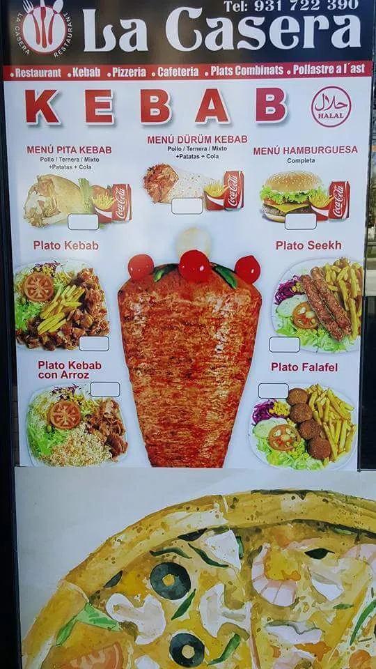 La Casera Restaurant i Pizzeria, Kebab_Sant Adrià de Besòs_menu_image_1