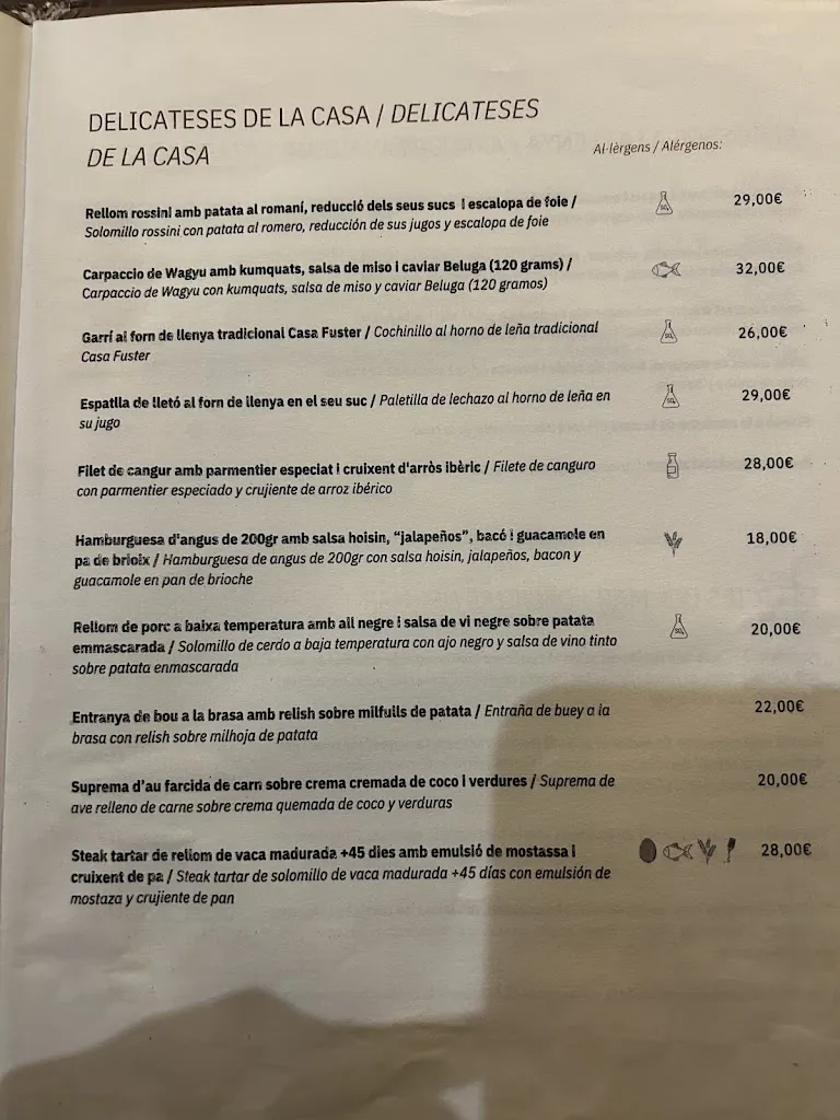 Menu_Casa Fuster Masia_Sant Cugat del Vallès_image_3