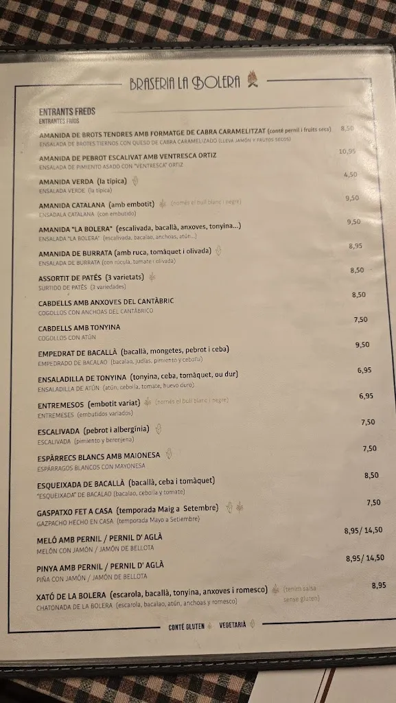 Menu_Braseria La Bolera_Sant Cugat del Vallès_image_4