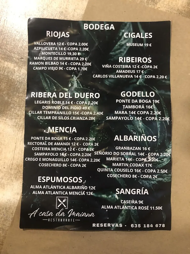 Menu_Restaurante A Casa da Maiana_Noia_image_1