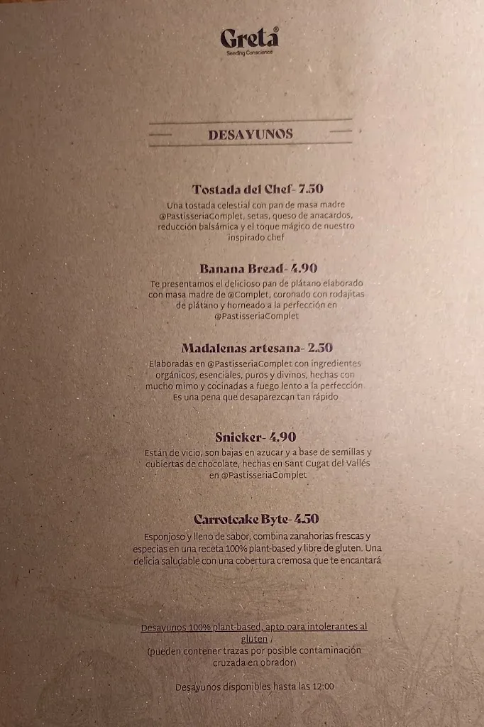 Menu_Restaurant Greta_Sant Cugat del Vallès_imagen_3