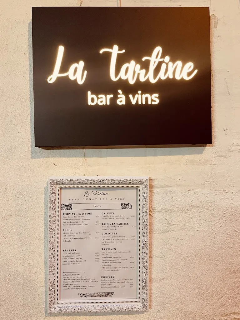 Menu_La Tartine_Sant Cugat del Vallès_image_2